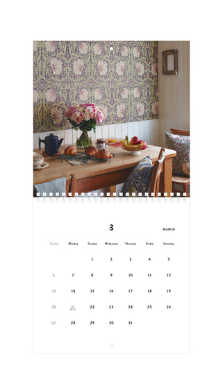 test morris Wall Calendar
