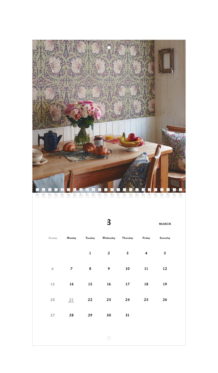 test morris Wall Calendar